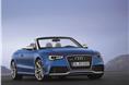 First public unveiling of the new RS5 Cabrio. 